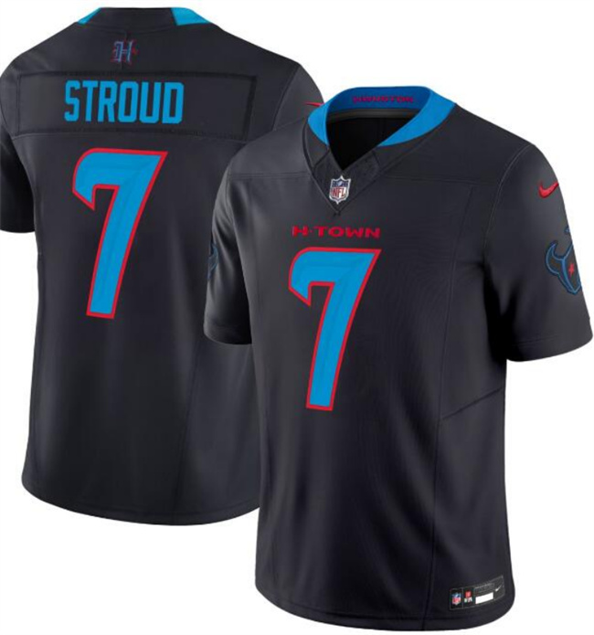 Custom Houston Texans Vapor F.U.S.E. Limited Jersey